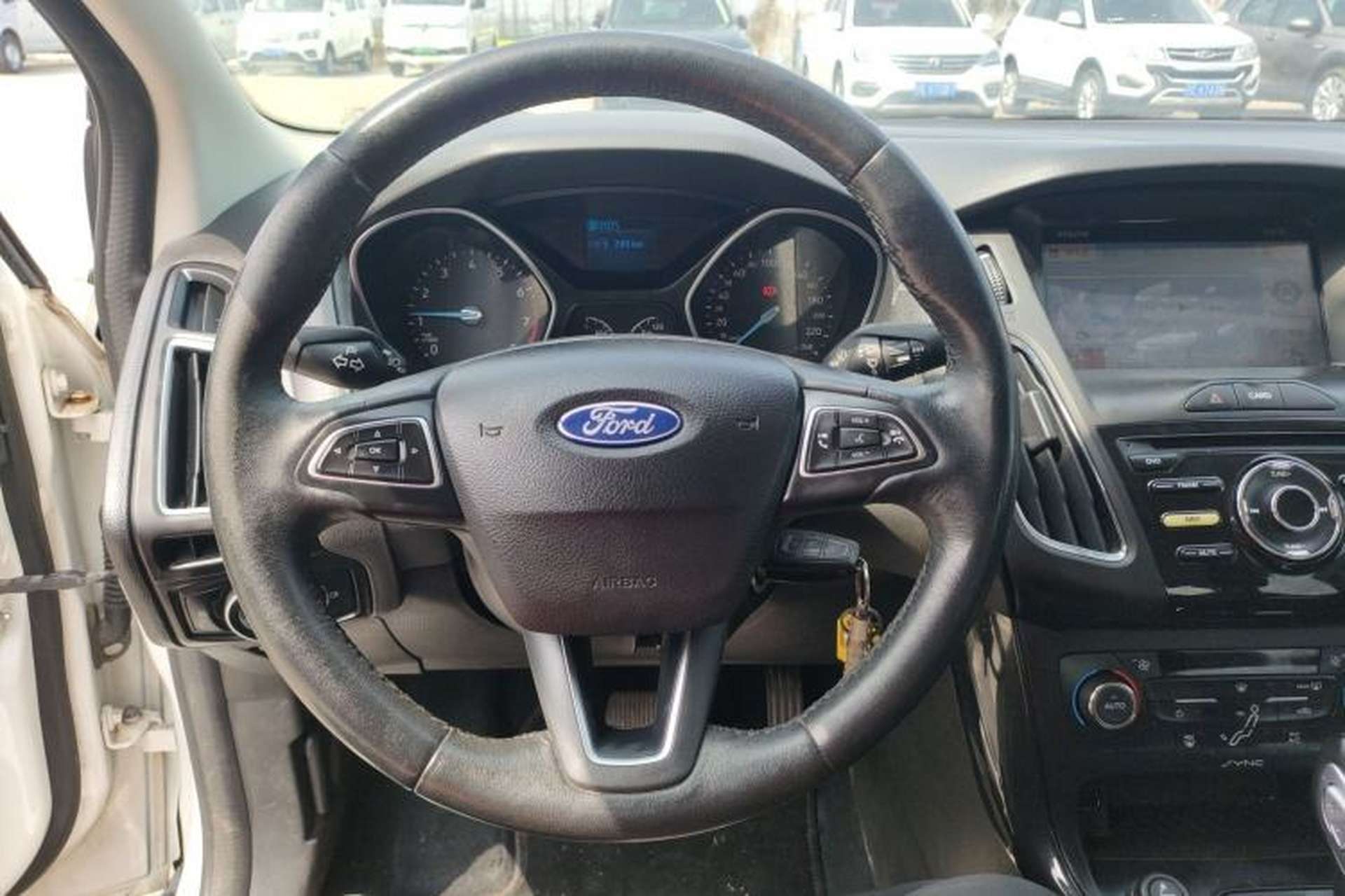 Used Ford Focus 2015 Sedan 1.6L Automatic Trend Model Steering Wheel