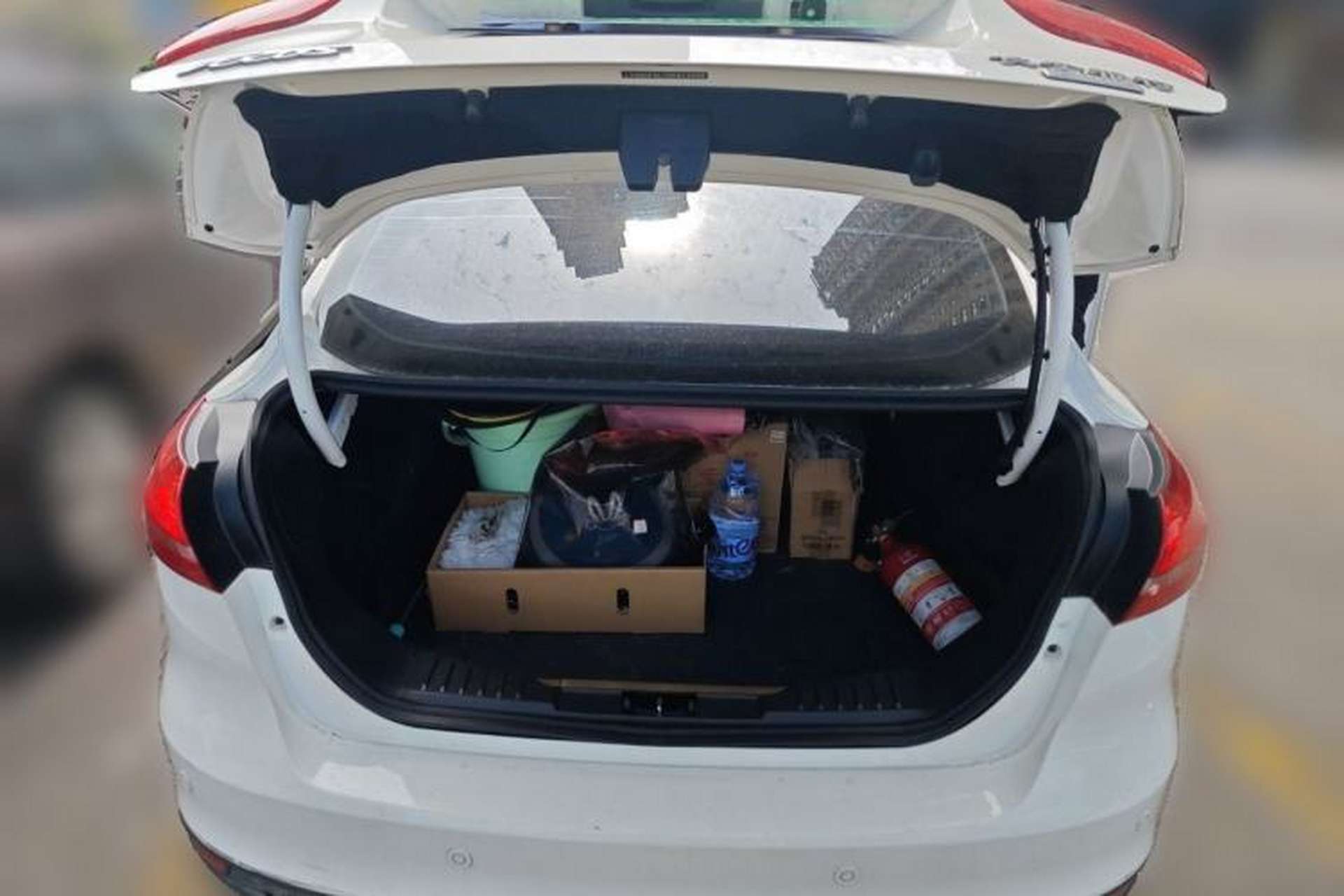 Used Ford Focus 2015 Sedan EcoBoost 180 Automatic Elite Model Trunk