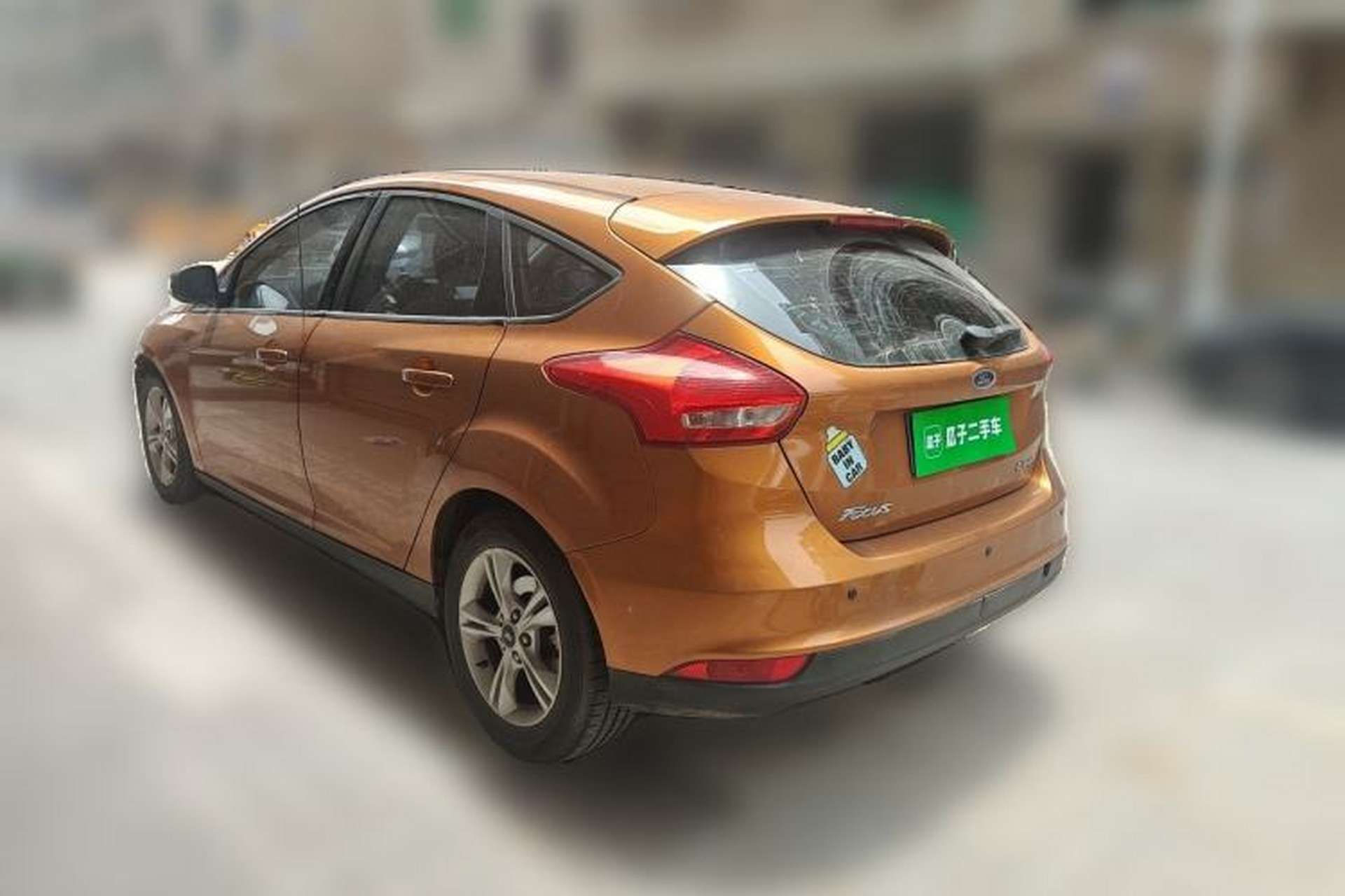 Used Ford Focus 2015 Hatchback 1.6L Automatic Comfort Model Rear Left 45 Deg