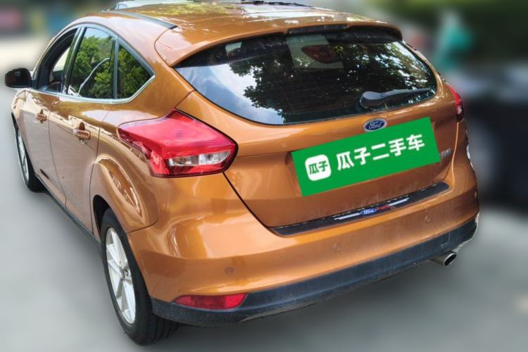 Used Ford Focus 2015 Hatchback EcoBoost 180 Automatic Elite Model Rear Left 45 Deg