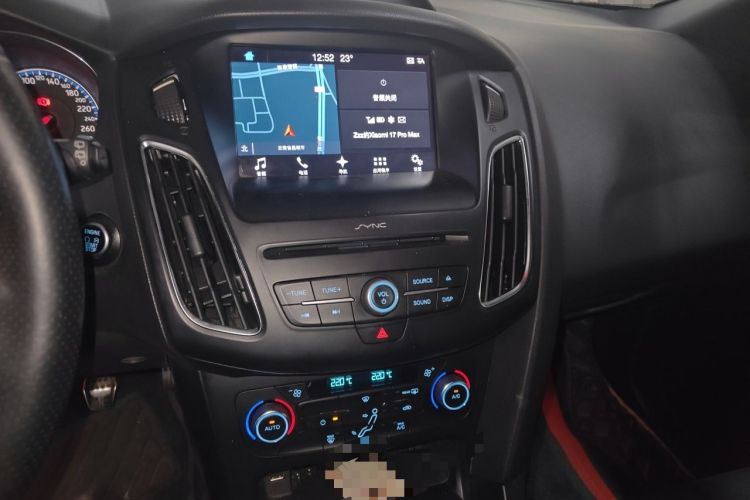 Used Ford Focus 2016 2.3T RS Track Edition Audio And AC Panel