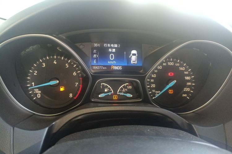 Used Ford Focus 2017 1.5T CTCC White and Black Limited Edition Instrument Cluster