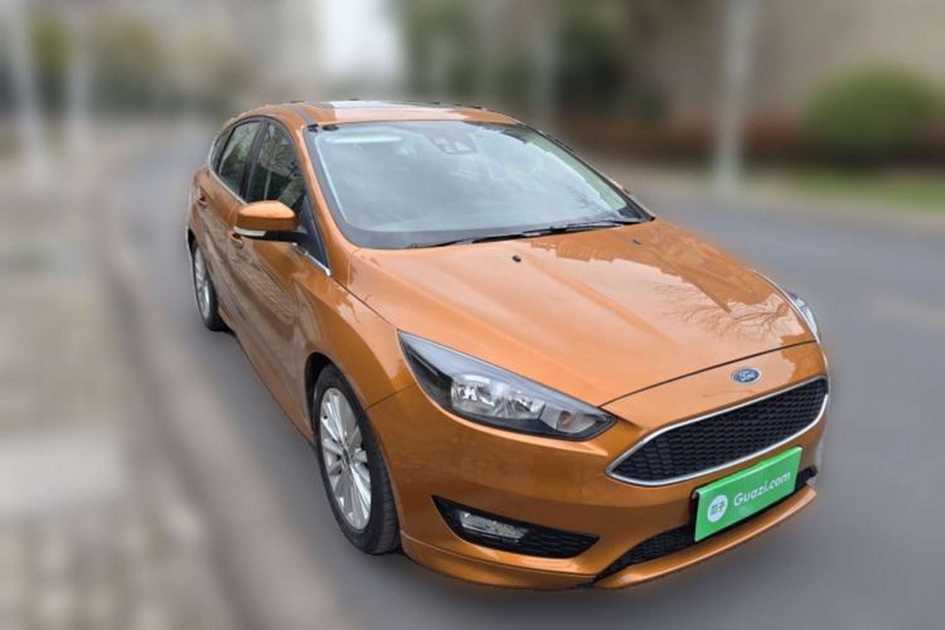 Used Ford Focus 2017 Hatchback EcoBoost 180 Automatic Sport Model Front Right 45 Deg