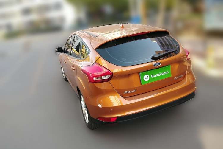 Used Ford Focus 2017 Hatchback 1.6L Automatic Fashion Edition Smart Drive Version Rear Left 45 Deg