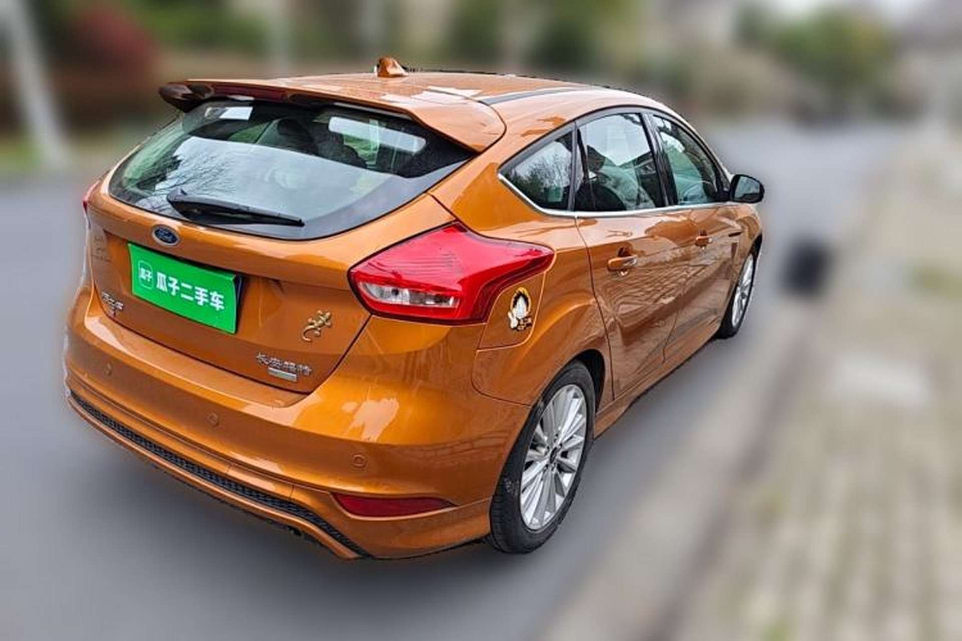 Used Ford Focus 2017 Hatchback EcoBoost 180 Automatic Sport Model Rear Right 45 Deg