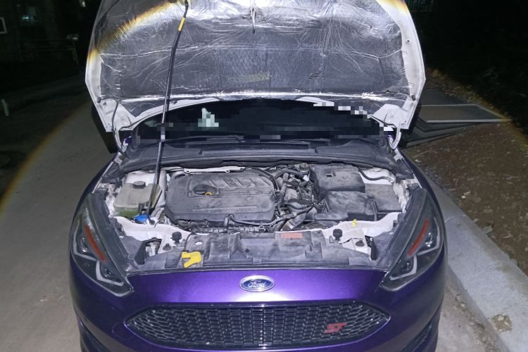 Used Ford Focus 2017 Sedan EcoBoost 180 Automatic Elite Model Engine Bay