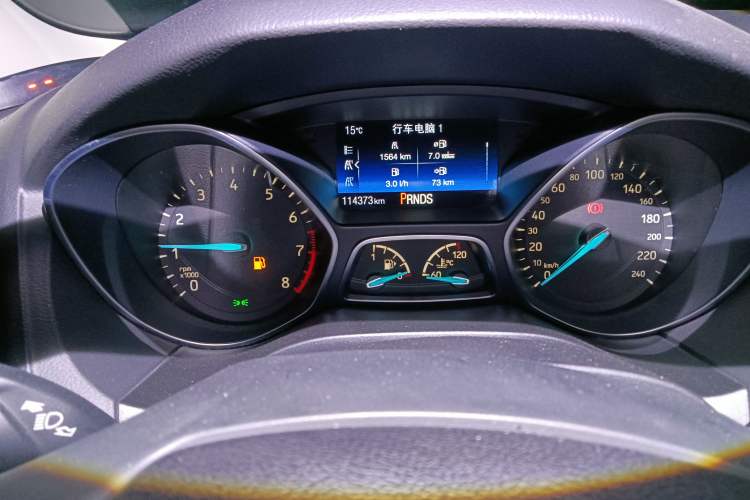 Used Ford Focus 2017 Sedan EcoBoost 180 Automatic Elite Model Instrument Cluster