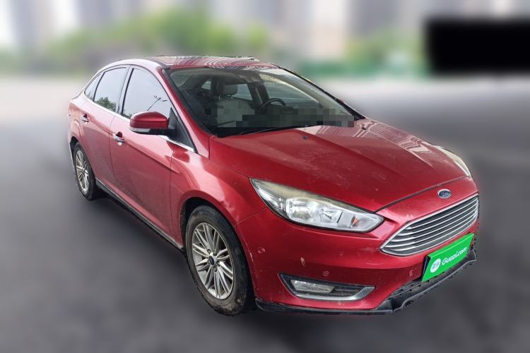 Used Ford Focus 2017 Sedan EcoBoost 180 Automatic Flagship Model Front Right 45 Deg