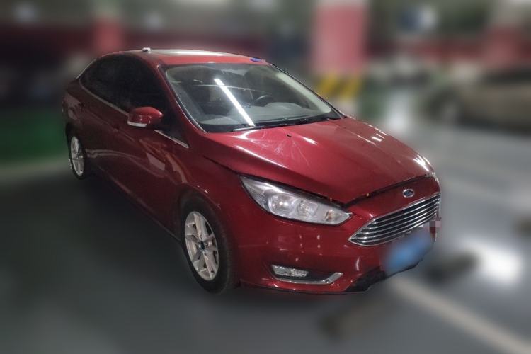 Used Ford Focus 2017 Sedan EcoBoost 180 Automatic Elite Model Front Right 45 Deg