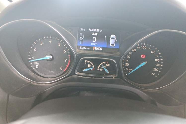 Used Ford Focus 2017 Sedan EcoBoost 180 Automatic Flagship Model Instrument Cluster