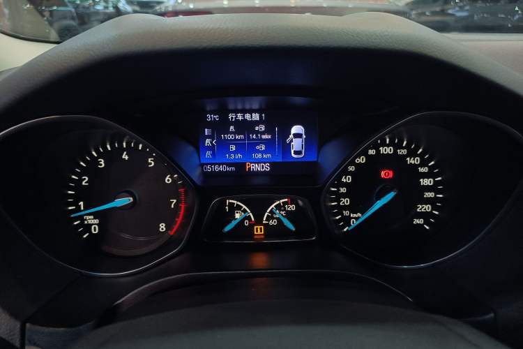 Used Ford Focus 2017 Hatchback EcoBoost 180 Automatic Elite Model Instrument Cluster
