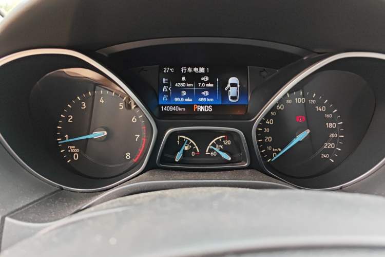 Used Ford Focus 2017 Sedan 1.6L Automatic Comfort Plus SmartDrive Edition Instrument Cluster