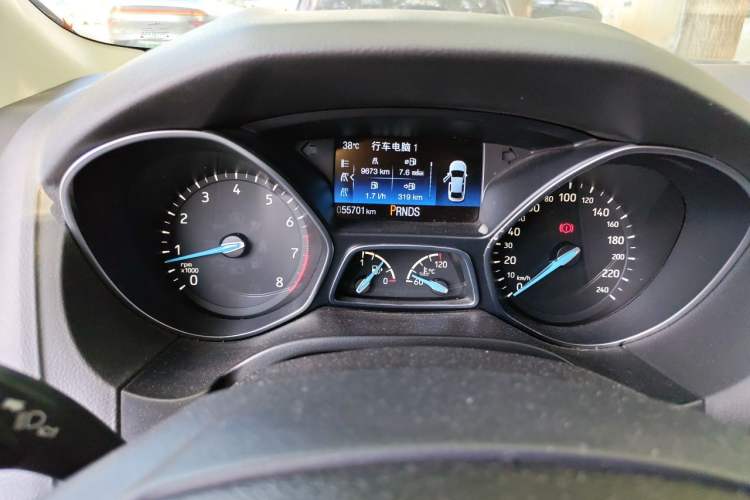 Used Ford Focus 2017 Hatchback EcoBoost 180 Automatic Elite Model Instrument Cluster