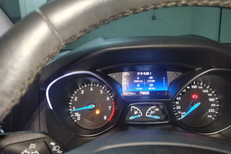 Used Ford Focus 2017 Sedan EcoBoost 180 Automatic Elite Model Instrument Cluster