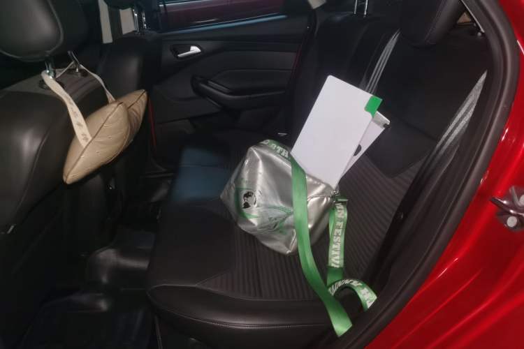 Used Ford Focus 2017 Sedan EcoBoost 180 Automatic Elite Model Left Rear Seat