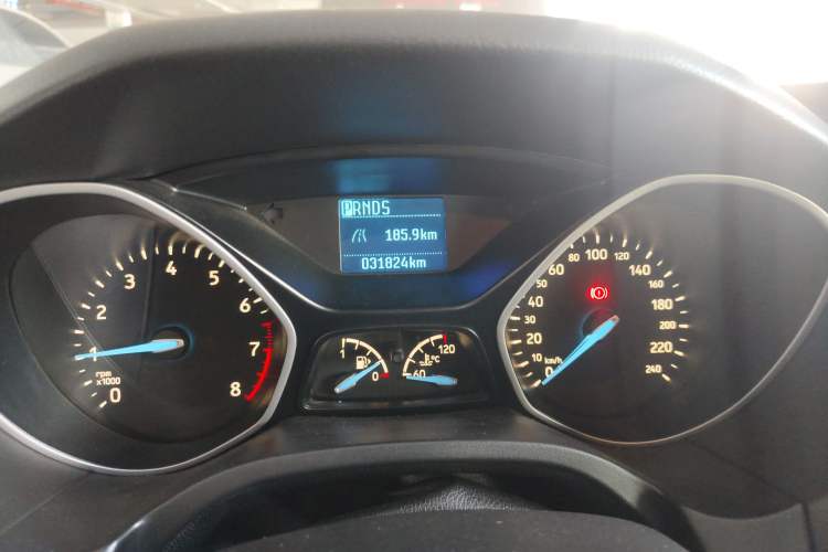 Used Ford Focus 2017 Hatchback 1.6L Automatic Comfort Plus SmartDrive Edition Odometer Close Up