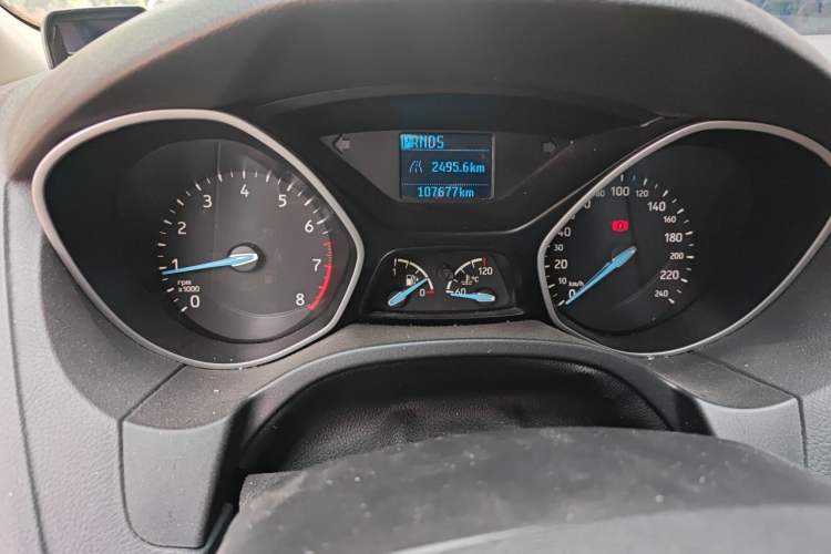 Used Ford Focus 2017 Hatchback 1.6L Automatic Comfort Plus SmartDrive Edition Odometer Close Up