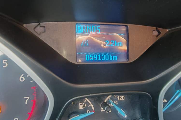 Used Ford Focus 2017 Hatchback 1.6L Automatic Comfort Plus SmartDrive Edition Odometer Close Up
