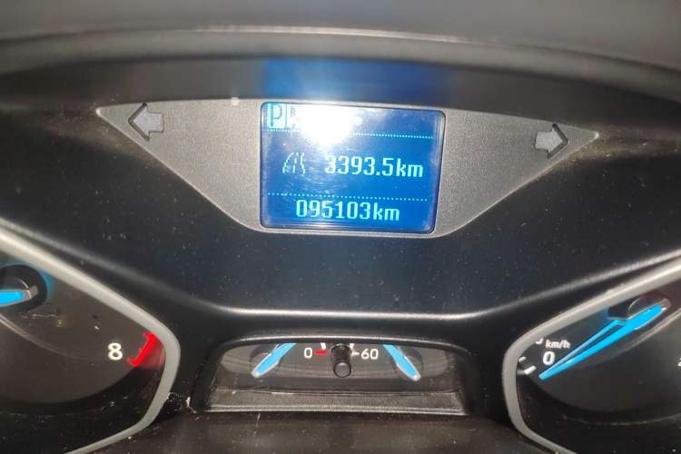 Used Ford Focus 2017 Hatchback 1.6L Automatic Comfort Plus SmartDrive Edition Odometer Close Up