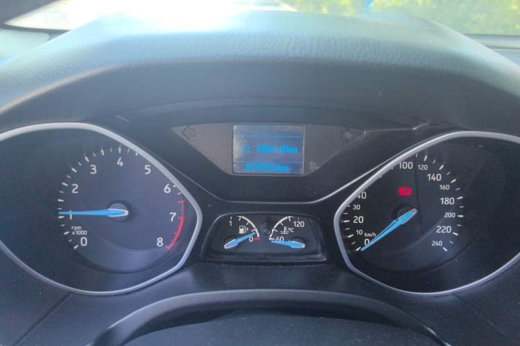 Used Ford Focus 2017 Hatchback 1.6L Manual Comfort Plus SmartDrive Edition Odometer Close Up