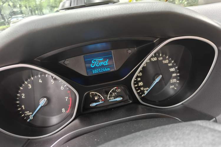 Used Ford Focus 2017 Hatchback 1.6L Automatic Comfort Plus SmartDrive Edition Odometer Close Up