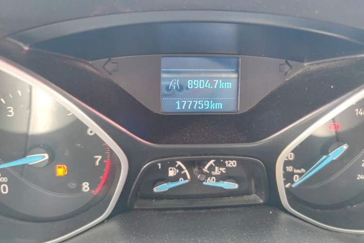 Used Ford Focus 2017 Hatchback 1.6L Manual Comfort Plus SmartDrive Edition Odometer Close Up