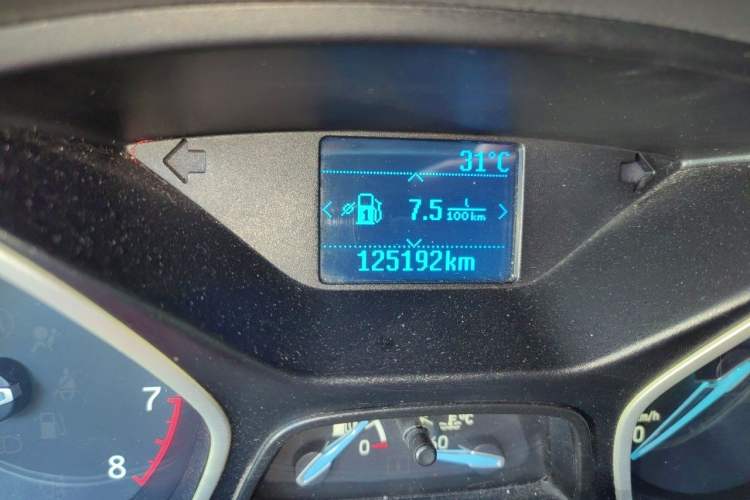 Used Ford Focus 2017 Hatchback 1.6L Manual Comfort Plus SmartDrive Edition Odometer Close Up