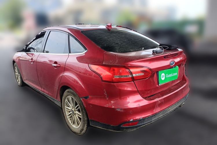 Used Ford Focus 2017 Sedan EcoBoost 180 Automatic Flagship Model Rear Left 45 Deg
