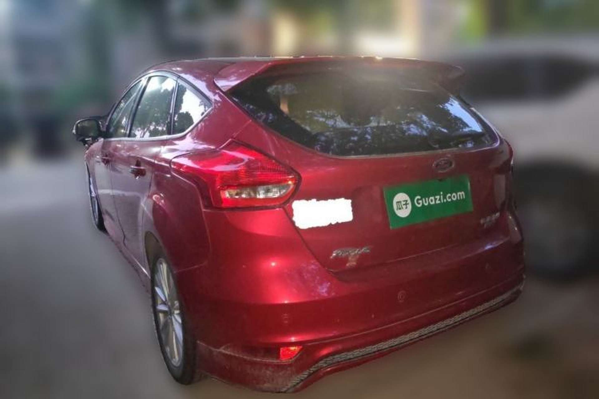 Used Ford Focus 2017 Hatchback EcoBoost 180 Automatic Sport Model Rear Left 45 Deg