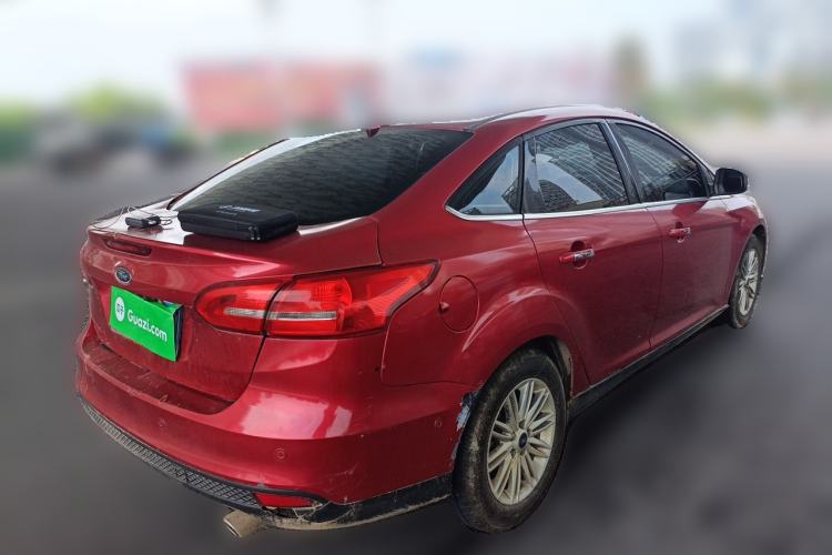 Used Ford Focus 2017 Sedan EcoBoost 180 Automatic Flagship Model Rear Right 45 Deg