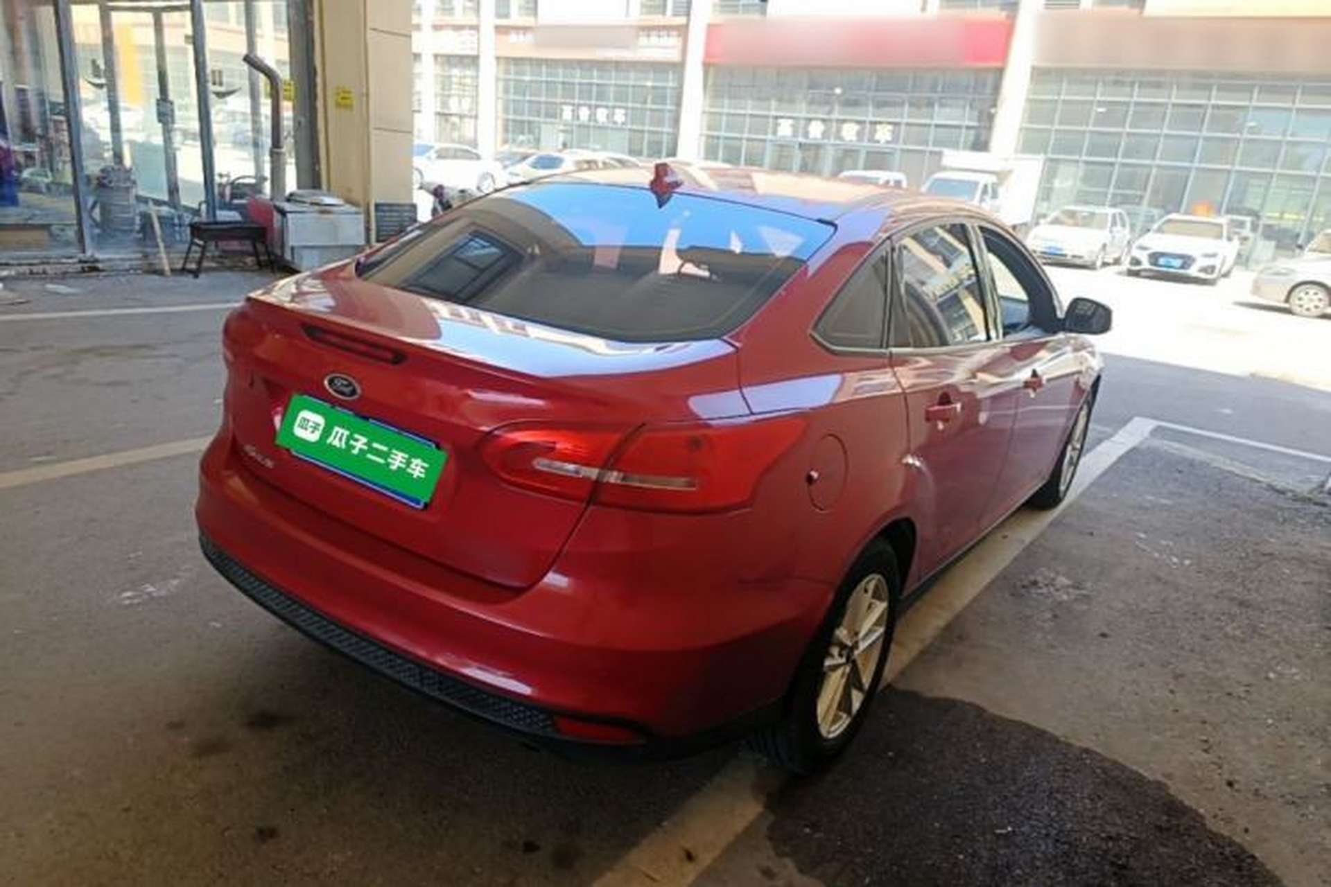 Used Ford Focus 2017 Sedan 1.6L Automatic Fashion Edition Smart Drive Version Rear Right 45 Deg