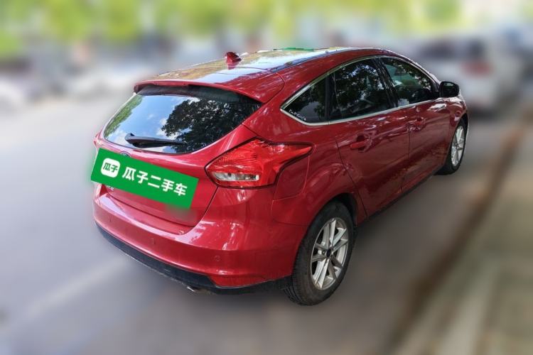 Used Ford Focus 2017 Hatchback EcoBoost 180 Automatic Elite Model Rear Right 45 Deg