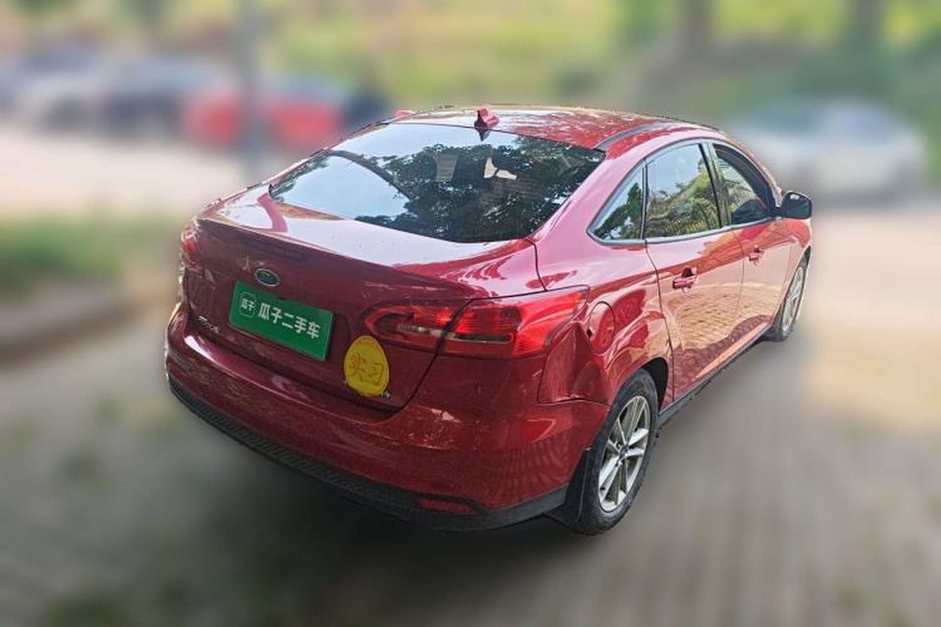 Used Ford Focus 2017 Sedan 1.6L Manual Fashion Edition Smart Drive Version Rear Right 45 Deg
