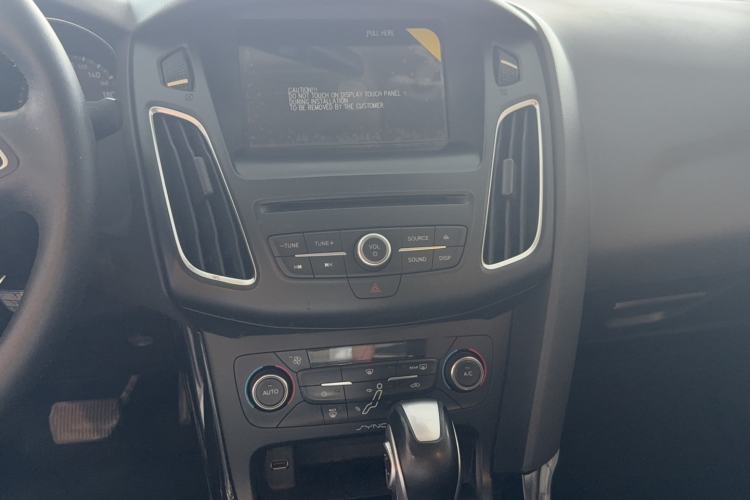 Used Ford Focus 2017 Sedan EcoBoost 180 Automatic Elite Model Audio And AC Panel
