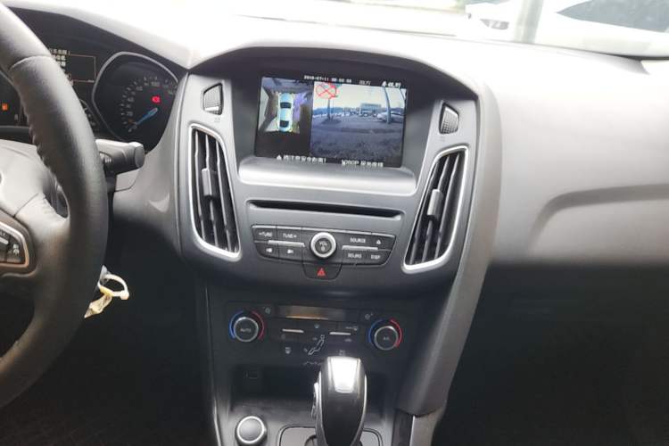 Used Ford Focus 2017 Sedan EcoBoost 180 Automatic Elite Model Audio And AC Panel