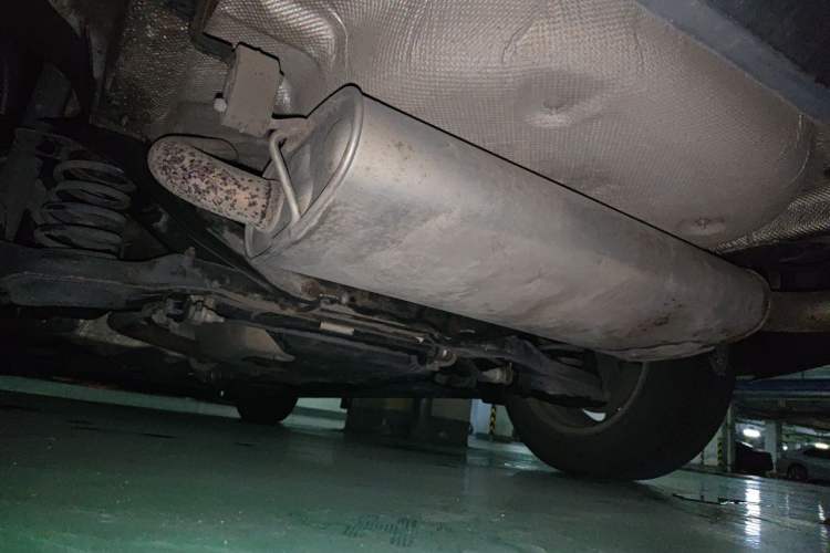 Used Ford Focus 2017 Sedan EcoBoost 180 Automatic Elite Model Chassis Rear Left