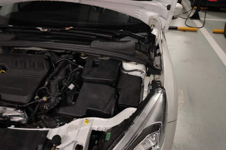 Used Ford Focus 2017 Sedan EcoBoost 180 Automatic Elite Model Engine Bay Left