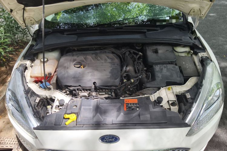 Used Ford Focus 2017 Sedan EcoBoost 180 Automatic Elite Model Engine Bay