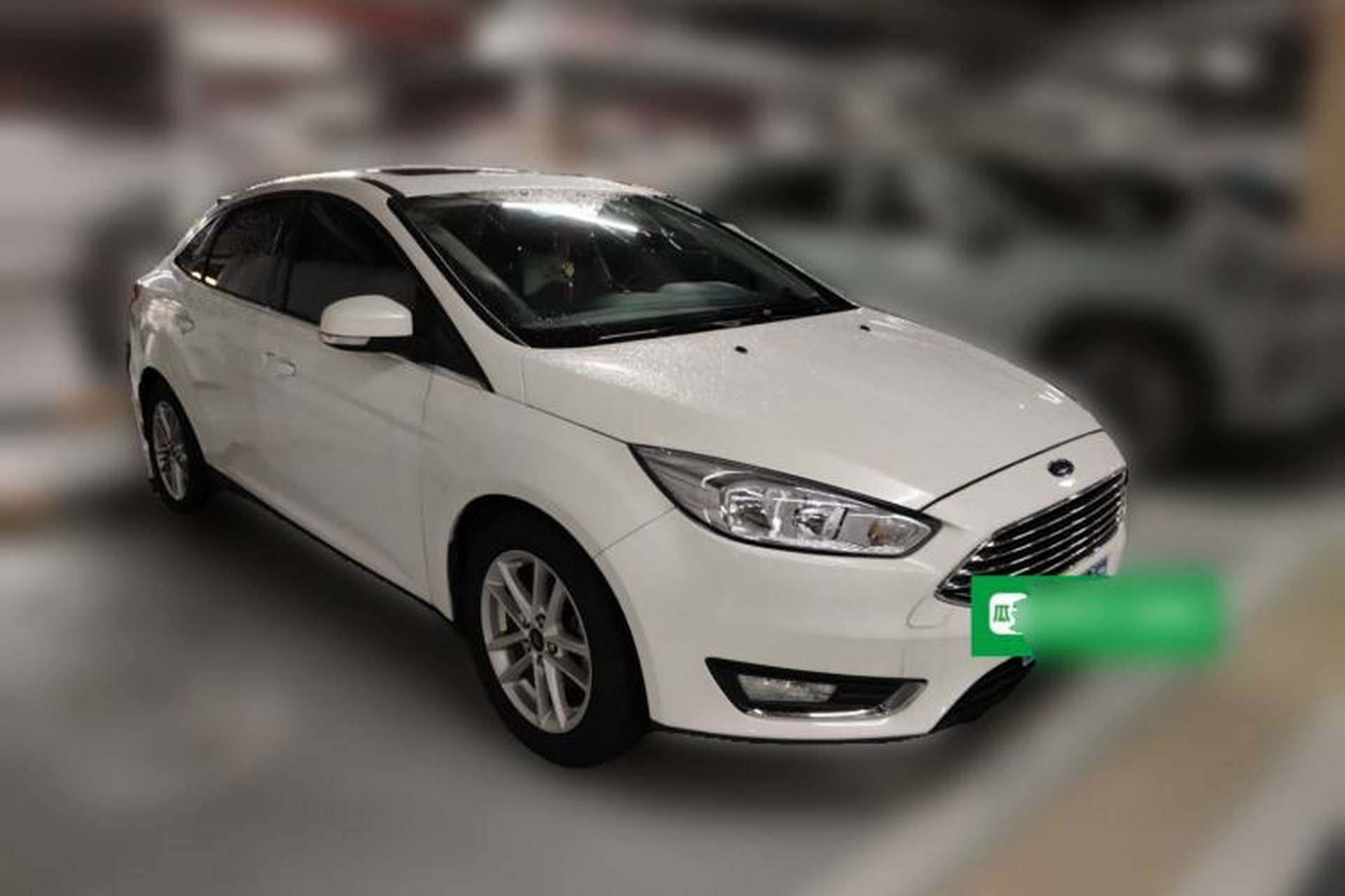 Used Ford Focus 2017 Sedan EcoBoost 180 Automatic Elite Model Front Right 45 Deg
