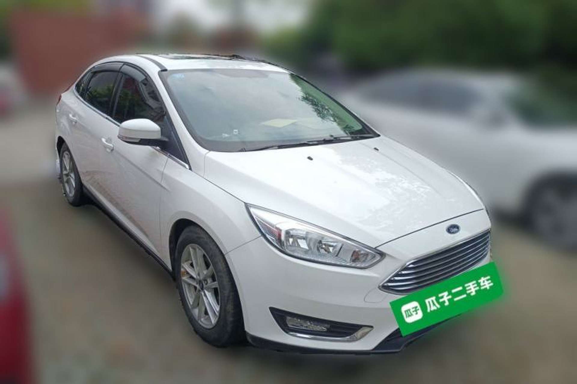 Used Ford Focus 2017 Sedan EcoBoost 180 Automatic Elite Model Front Right 45 Deg