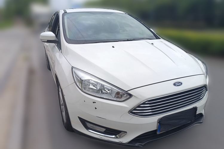 Used Ford Focus 2017 Sedan EcoBoost 180 Automatic Elite Model Front Right 45 Deg