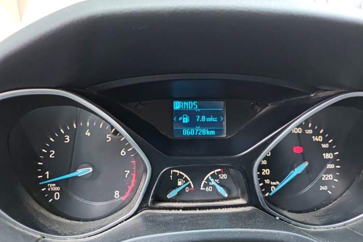 Used Ford Focus 2017 Hatchback 1.6L Automatic Fashion Edition Smart Drive Version Instrument Cluster