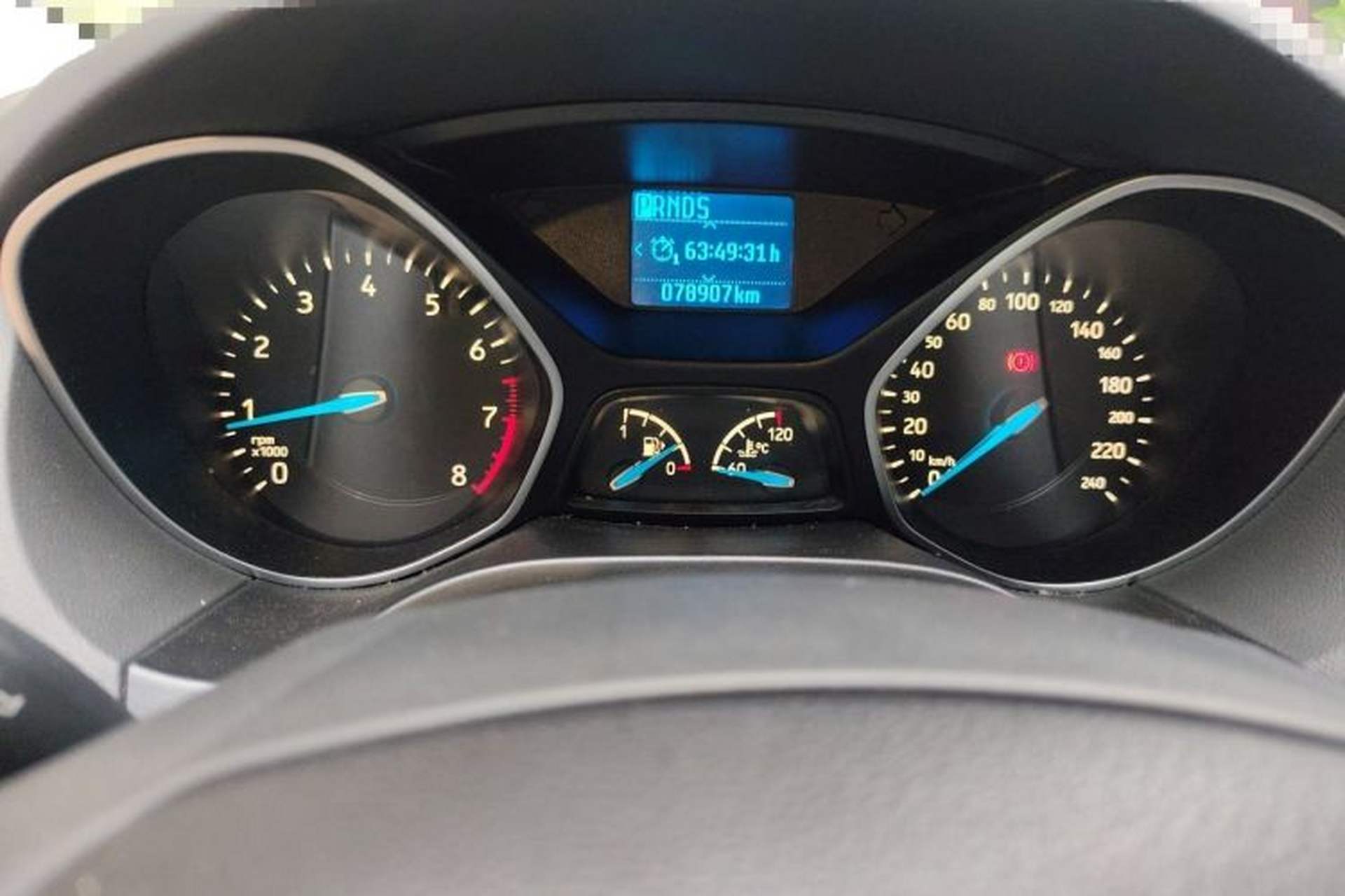 Used Ford Focus 2017 Hatchback 1.6L Automatic Fashion Edition Smart Drive Version Instrument Cluster