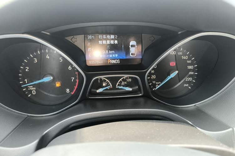 Used Ford Focus 2017 1.5T CTCC White and Black Limited Edition Instrument Cluster