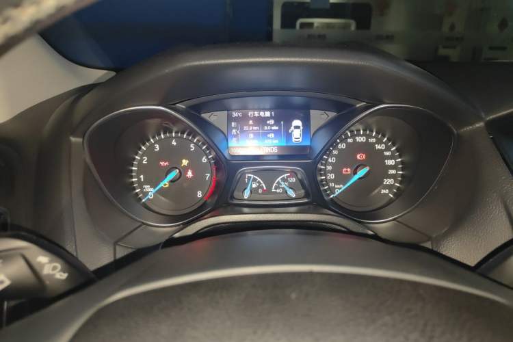Used Ford Focus 2017 Sedan EcoBoost 180 Automatic Elite Model Instrument Cluster