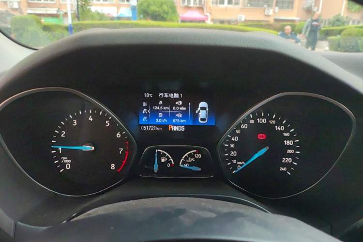 Used Ford Focus 2017 Sedan EcoBoost 180 Automatic Elite Model Instrument Cluster