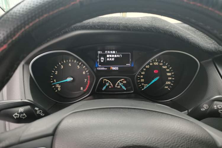 Used Ford Focus 2017 Sedan EcoBoost 180 Automatic Elite Model Instrument Cluster