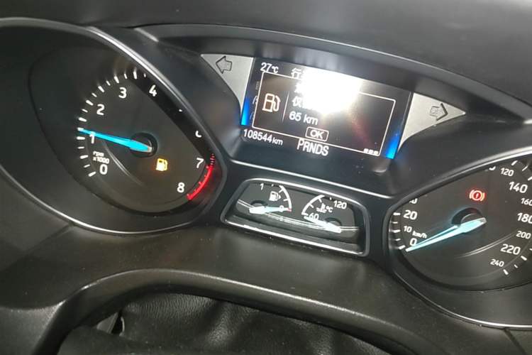 Used Ford Focus 2017 Hatchback EcoBoost 180 Automatic Elite Model Instrument Cluster