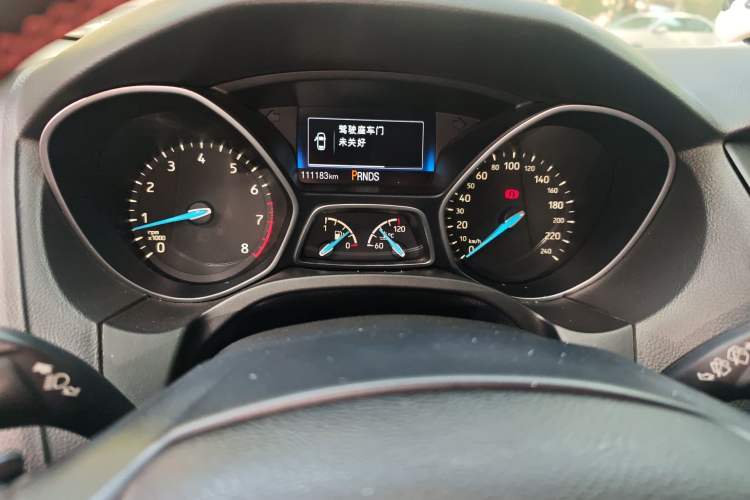 Used Ford Focus 2017 1.5T CTCC White and Black Limited Edition Instrument Cluster