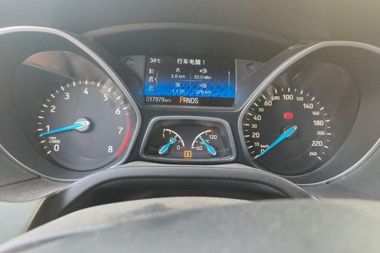 Used Ford Focus 2017 Sedan EcoBoost 180 Automatic Flagship Model Instrument Cluster